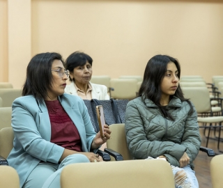 Imposición de mandiles a estudiantes de Nutrición y Dietética Imposición de mandiles a estudiantes de Nutrición y Dietética