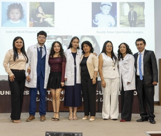 Ceremonia de imposición de mandiles a los estudiantes de 7mo ciclo de la carrera de Psicología Clínica