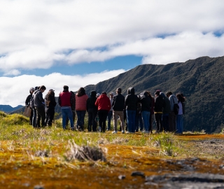 Aldea Global | Taller práctico de Genética con estudiantes de Ingeniería Agropecuaria