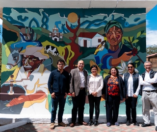 Proyecto de vinculación: mural que transforma Fundochamba