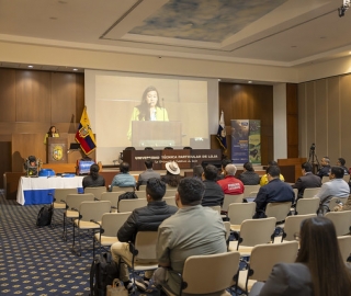 Donación de equipos para el combate de incendios forestales en la Reserva de Biosfera Podocarpus – El Cóndor