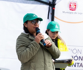 Reforestación en Cajanuma en alianza con Cascos Verdes