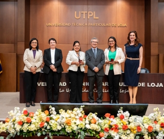Homenaje al personal UTPL por sus años de servicio