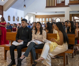 Ceremonia de imposición de mandiles a los estudiantes de 7mo ciclo de la carrera de Psicología Clínica
