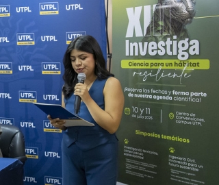 Rueda de prensa de la décimo tercera edición del Investiga UTPL Rueda de prensa de la décimo tercera edición del Investiga UTPL