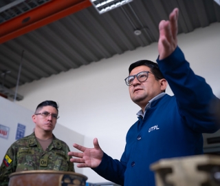 Visita del Comandante de la Brigada de Infantería No. 7 “Loja” a la UTPL Visita del Comandante de la Brigada de Infantería No. 7 “Loja” a la UTPL