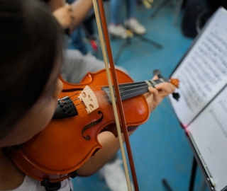 Primer encuentro de SINFIN UTPL y la Academia de música de Sol a Sol de Guayaquil