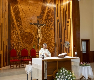 Imposición de mandiles | Carrera de Bioquímica y Farmacia