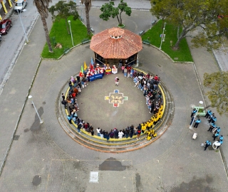 Homenaje a los Yachaks en la Chakana. Inti Raymi de las universidades y diversidades 2025 Homenaje a los Yachaks en la Chakana. Inti Raymi de las universidades y diversidades 2025