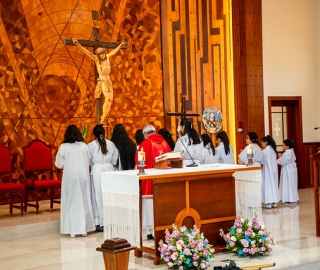 Misa en honor al 66.º Aniversario del Instituto Id de Cristo Redentor Misa en honor al 66.º Aniversario del Instituto Id de Cristo Redentor