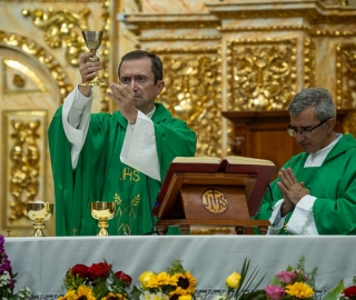 Eucaristía en honor a la Virgen de El Cisne