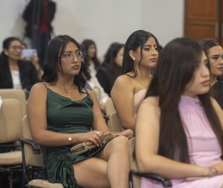 Ceremonia de imposición de mandiles a los estudiantes de 7mo ciclo de la carrera de Psicología Clínica