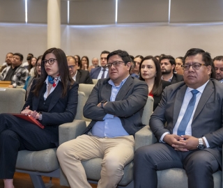Presentación de obras jurídicas de Felipe Rodríguez Moreno en la UTPL Presentación de obras jurídicas de Felipe Rodríguez Moreno en la UTPL