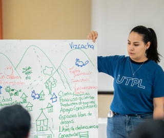 Proyectos de vinculación UTPL llegan a Fundochamba para impulsar el desarrollo sostenible