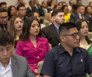 Imposición de mandiles | Carrera de Bioquímica y Farmacia