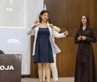 Imposición de mandiles a internos rotativos de la carrera de Nutrición y Dietética – Cohorte mayo 2025 / abril 2026