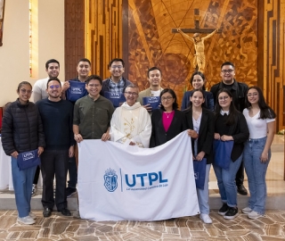 Delegación UTPL presente en Roma: Jubileo 2025 y aniversario Idente