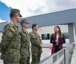 Visita del Comandante de la Brigada de Infantería No. 7 “Loja” a la UTPL Visita del Comandante de la Brigada de Infantería No. 7 “Loja” a la UTPL