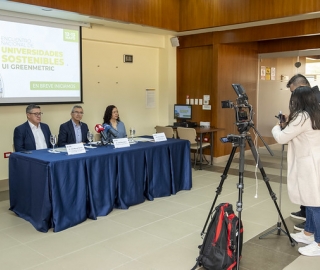 Rueda de Prensa: Lanzamiento del Encuentro Nacional de Universidades UI GreenMetric 2025 Rueda de Prensa: Lanzamiento del Encuentro Nacional de Universidades UI GreenMetric 2025