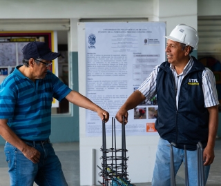 Exposición de prototipos de Ingeneiría Civil