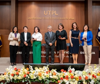 Homenaje al personal UTPL por sus años de servicio