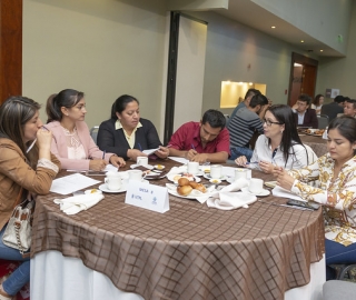 Desayuno de trabajo "Desafíos de la Planificación y el Ordenamiento Territorial" Desayuno de trabajo "Desafíos de la Planificación y el Ordenamiento Territorial"