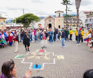 Homenaje a los Yachaks en la Chakana. Inti Raymi de las universidades y diversidades 2025 Homenaje a los Yachaks en la Chakana. Inti Raymi de las universidades y diversidades 2025