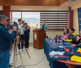 Rueda de prensa | UTPL presente en el Mundial Universitario Rhine-Ruhr, Alemania 2025