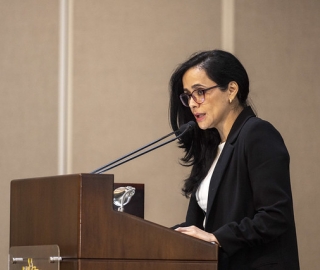 Imposición de mandiles a estudiantes de Fisioterapia