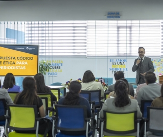 Presentación del Manual de Código de Ética para Periodistas