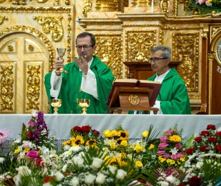 Eucaristía en honor a la Virgen de El Cisne