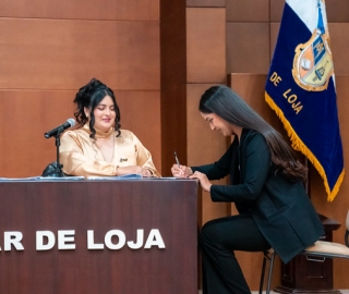 Posesión de la nueva directiva de FEUTPL 2026