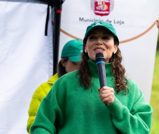 Reforestación en Cajanuma en alianza con Cascos Verdes