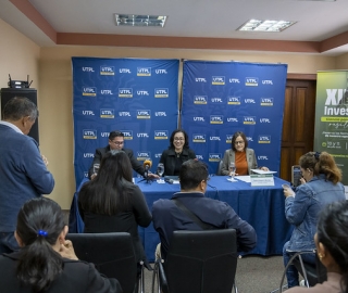 Rueda de prensa de la décimo tercera edición del Investiga UTPL Rueda de prensa de la décimo tercera edición del Investiga UTPL