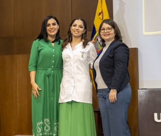 Imposición de mandiles a internos rotativos de la carrera de Nutrición y Dietética – Cohorte mayo 2025 / abril 2026