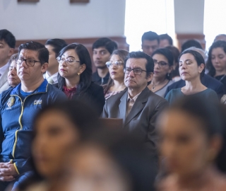 Imposición de mandiles a internos rotativos de la carrera de Nutrición y Dietética – Cohorte mayo 2025 / abril 2026