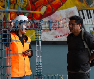 Exposición de prototipos de Ingeneiría Civil