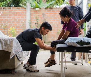 Proyecto de Vinculación brinda atención fisioterapéutica en personas vulnerables con patologías neuromusculoesqueléticas en población rural