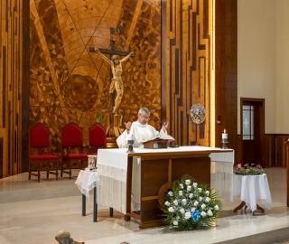 Imposición de mandiles | Carrera de Bioquímica y Farmacia