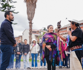 Homenaje a los Yachaks en la Chakana. Inti Raymi de las universidades y diversidades 2025 Homenaje a los Yachaks en la Chakana. Inti Raymi de las universidades y diversidades 2025
