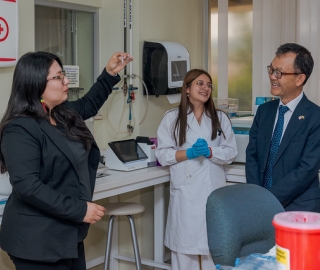 Visita del Embajador de Corea en Ecuador a la UTPL Visita del Embajador de Corea en Ecuador a la UTPL