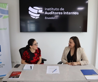 Firma de Convenio entre la Maestría en Auditoría UTPL y el Instituto de Auditores Internos de Ecuador (IAIE)