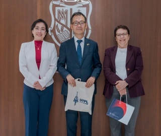 Visita del Embajador de Corea en Ecuador a la UTPL Visita del Embajador de Corea en Ecuador a la UTPL