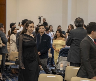 Imposición de mandiles a internos rotativos de la carrera de Nutrición y Dietética – Cohorte mayo 2025 / abril 2026