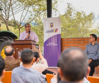 Visita Viceministro MAGAP