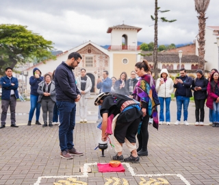 Homenaje a los Yachaks en la Chakana. Inti Raymi de las universidades y diversidades 2025 Homenaje a los Yachaks en la Chakana. Inti Raymi de las universidades y diversidades 2025