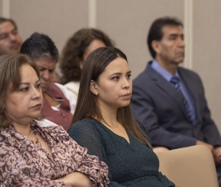 Imposición de mandiles a estudiantes de Fisioterapia