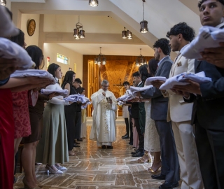 Ceremonia de imposición de mandiles a los estudiantes de 7mo ciclo de la carrera de Psicología Clínica