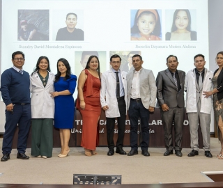 Ceremonia de imposición de mandiles a los estudiantes de 7mo ciclo de la carrera de Psicología Clínica