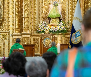 Eucaristía en honor a la Virgen de El Cisne